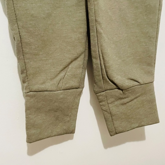 Olive Racerback Drawstring Waist Jogger Jumpsuit by Hippie Rose - Picture 8 of 13